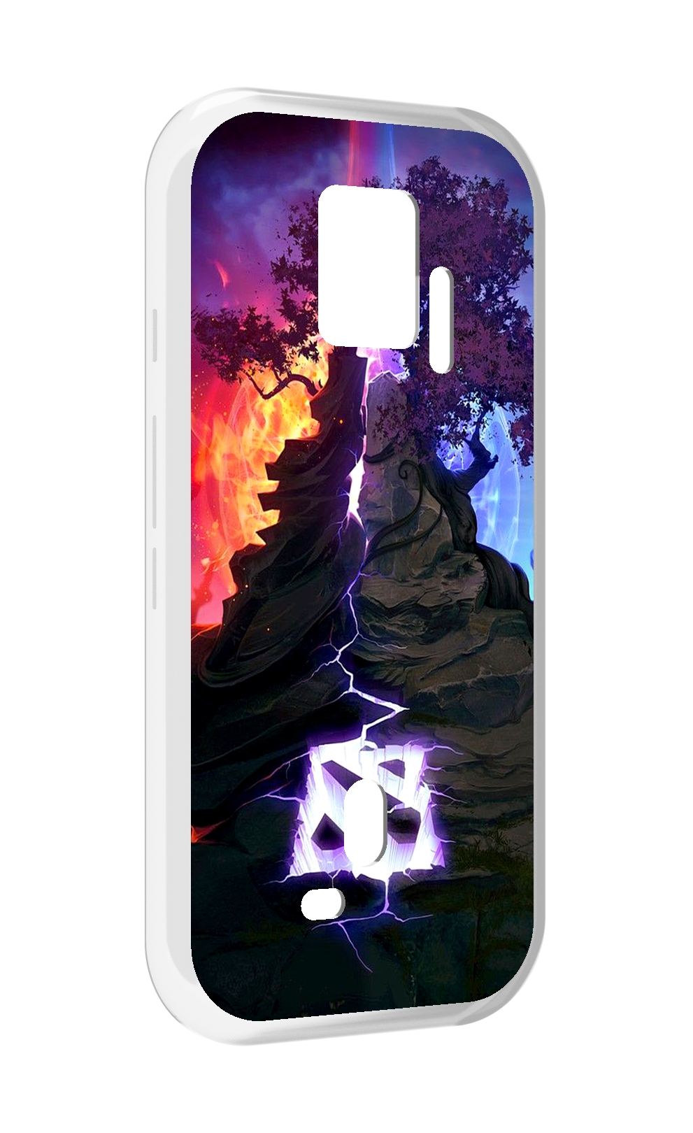 

Чехол MyPads dota 2 логотип для ZTE Nubia Red Magic 7S Pro, Прозрачный, Tocco