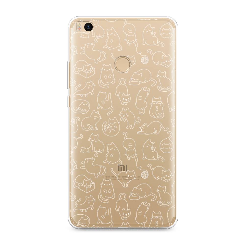 

Чехол Awog на Xiaomi Mi Max 2 "Шкодливые котики", Разноцветный, 32150-2