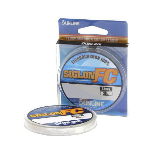 

Флюорокарбоновая леска Sunline Siglon SIG-FC 30m (0,265 mm, 10 lb (30 m)), Прозрачный, SIG-FC