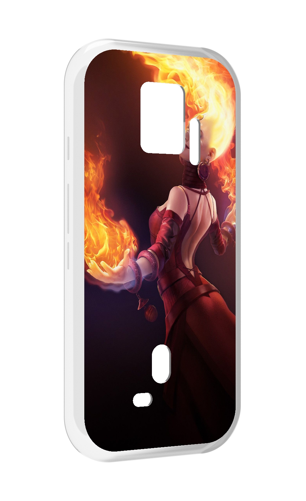 

Чехол MyPads dota 2 Lina для ZTE Nubia Red Magic 7S Pro, Прозрачный, Tocco