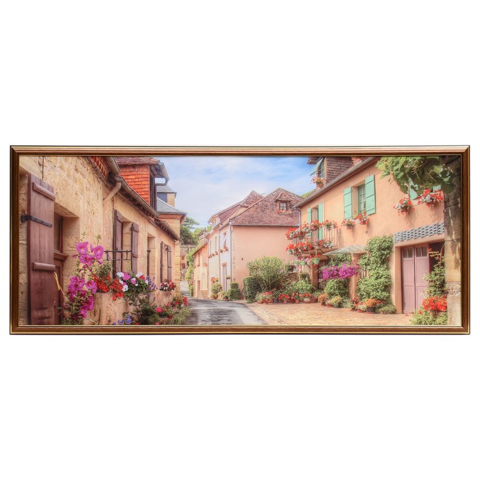 

Картина Улочка 35х90(39х93) см