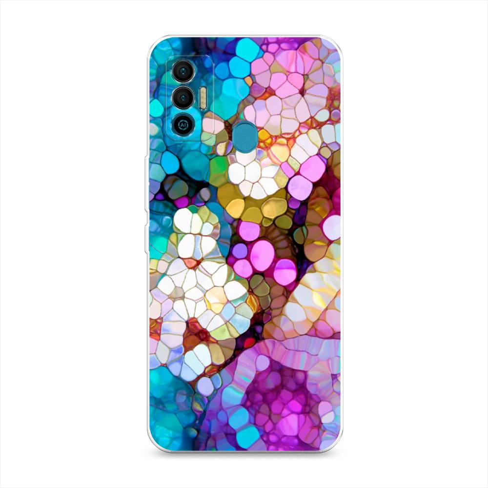 

Чехол Awog на Tecno Spark 7 "Калейдоскоп", 301050-3