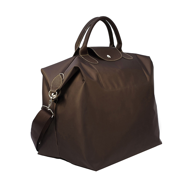 Дорожная сумка унисекс Antan 2-313 коричневая, 36х30 см