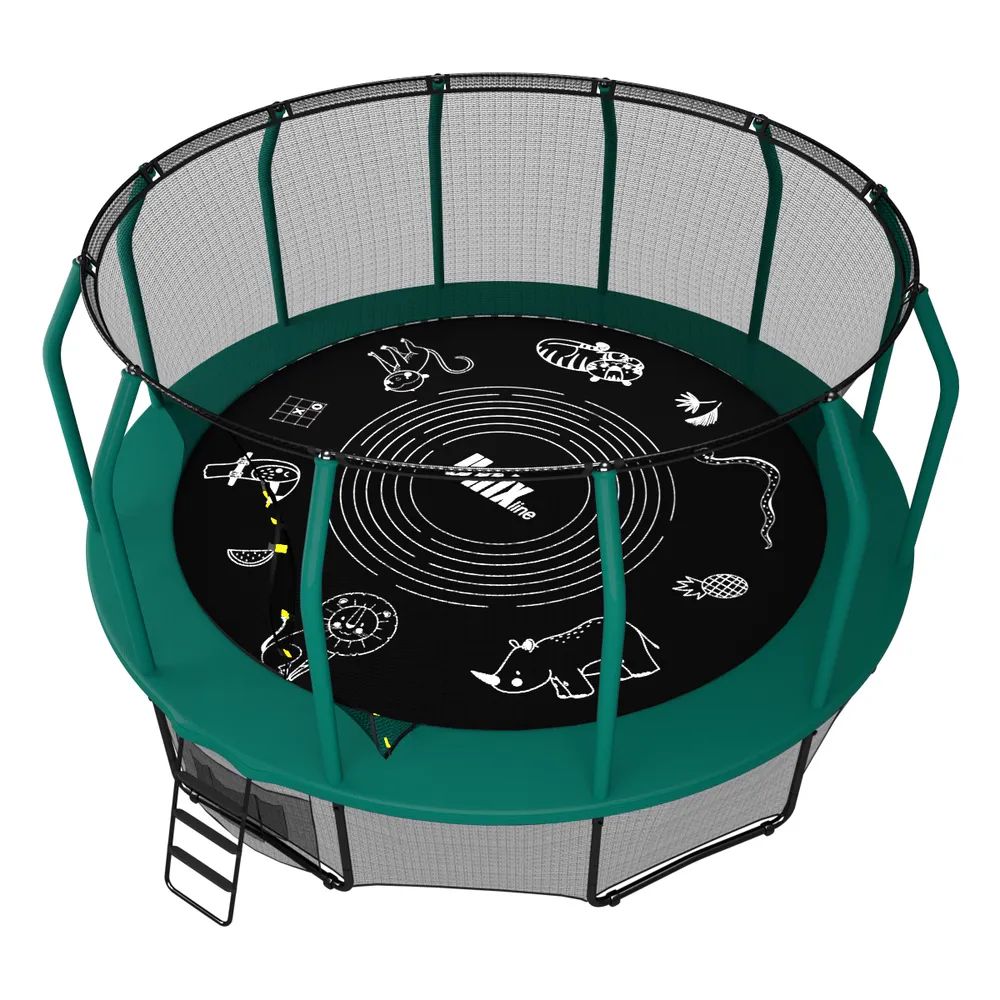 

Батут каркасный UNIX Line SUPREME GAME 14 ft (green), диаметр 427 см, Зеленый;черный, SUPREME GAME