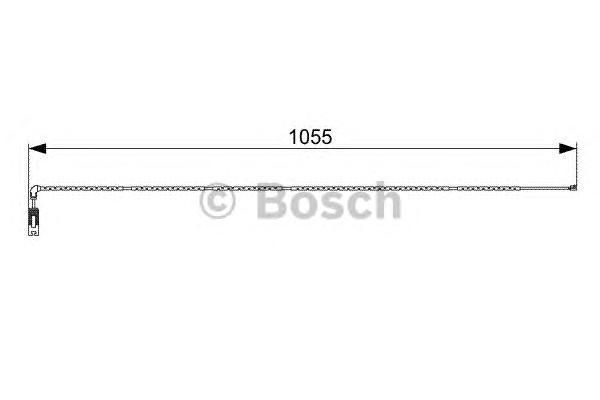 

1 987 473 001_QBWS024624012F 34353411757 датчик износа колодок зад. BMW X3 all 04 L1055