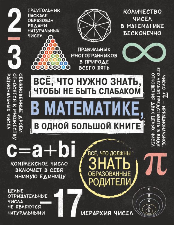 фото Все что нужно знать, чтобы не быть слабаком в математике в одной большой книге аст