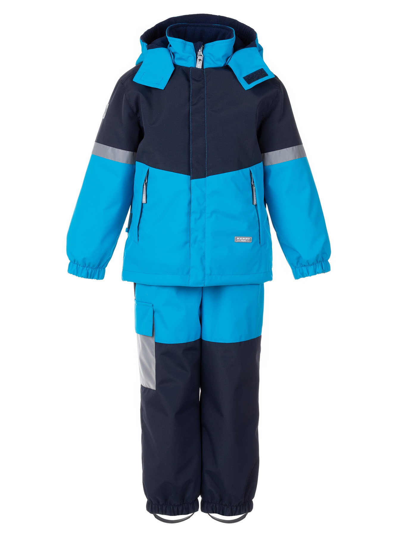 Комплект верхней одежды KERRY DRAKE K24036, 637-светло-синий,темно-синий, 116