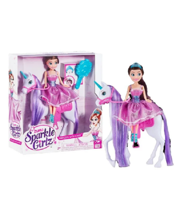 

Кукла Zuru Sparkle Girlz Принцесса с конем
