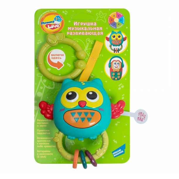 Подвесная игрушка Dream Makers Mommy Love Совенок 736₽