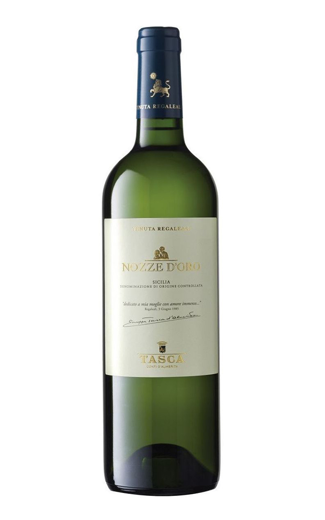 

Вино сухое белое Conte Tasca d'Almerita Nozze d'Oro 2020, Италия, 0.75 л
