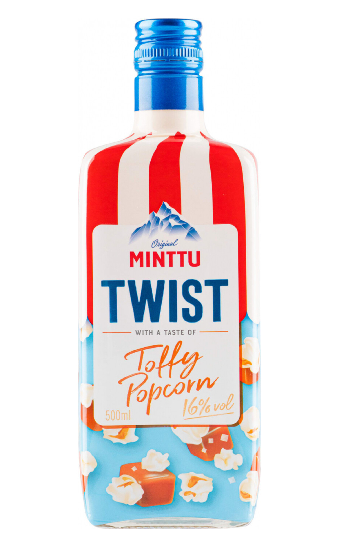 

Ликер Minttu Twist Toffy Popcorn, 0.5 л