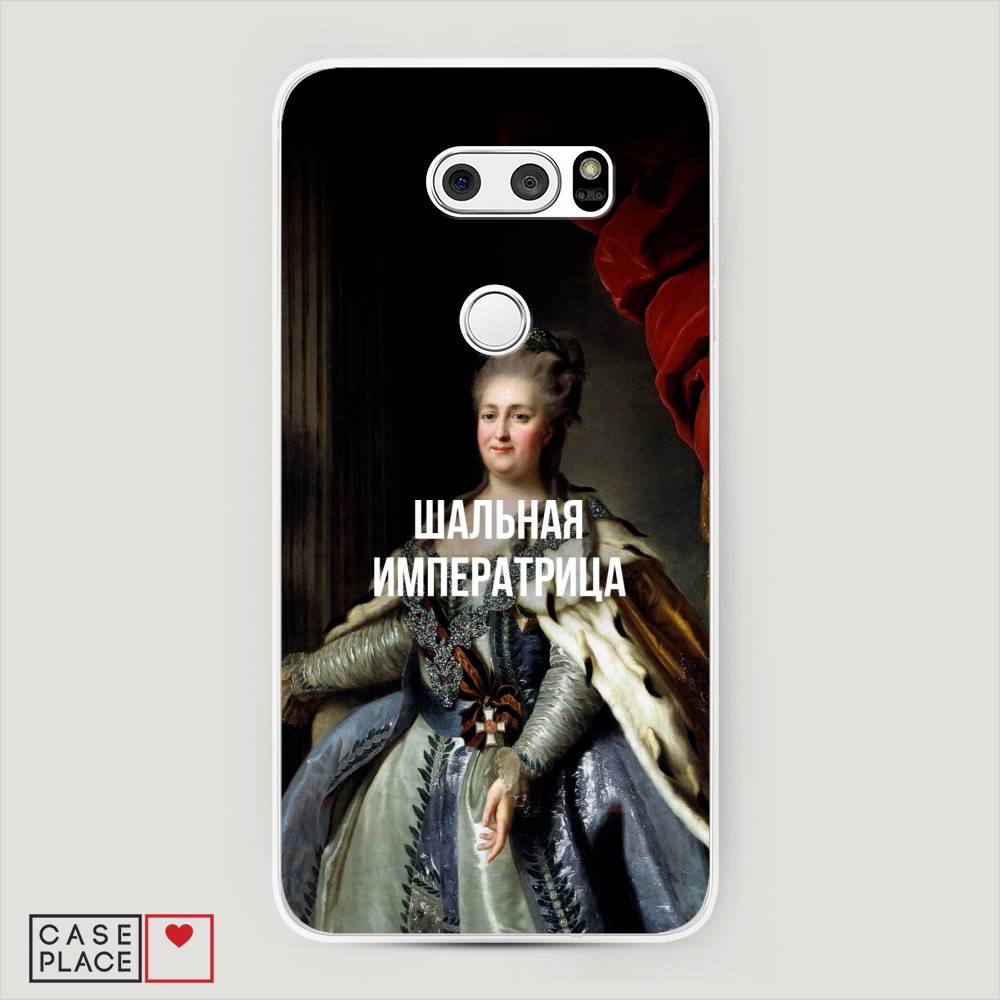 

Чехол Awog на LG V35 ThinQ "Шальная императрица", Синий;красный;белый, 83650-6