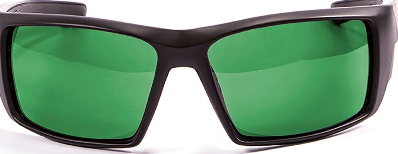 Спортивные солнцезащитные очки унисекс Ocean Sunglasses Aruba черные/зеленые