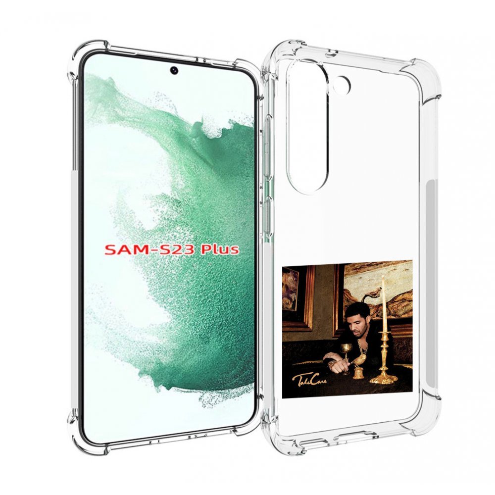 

Чехол MyPads Drake - Take Care для Samsung Galaxy S23 Plus +, Прозрачный, Tocco