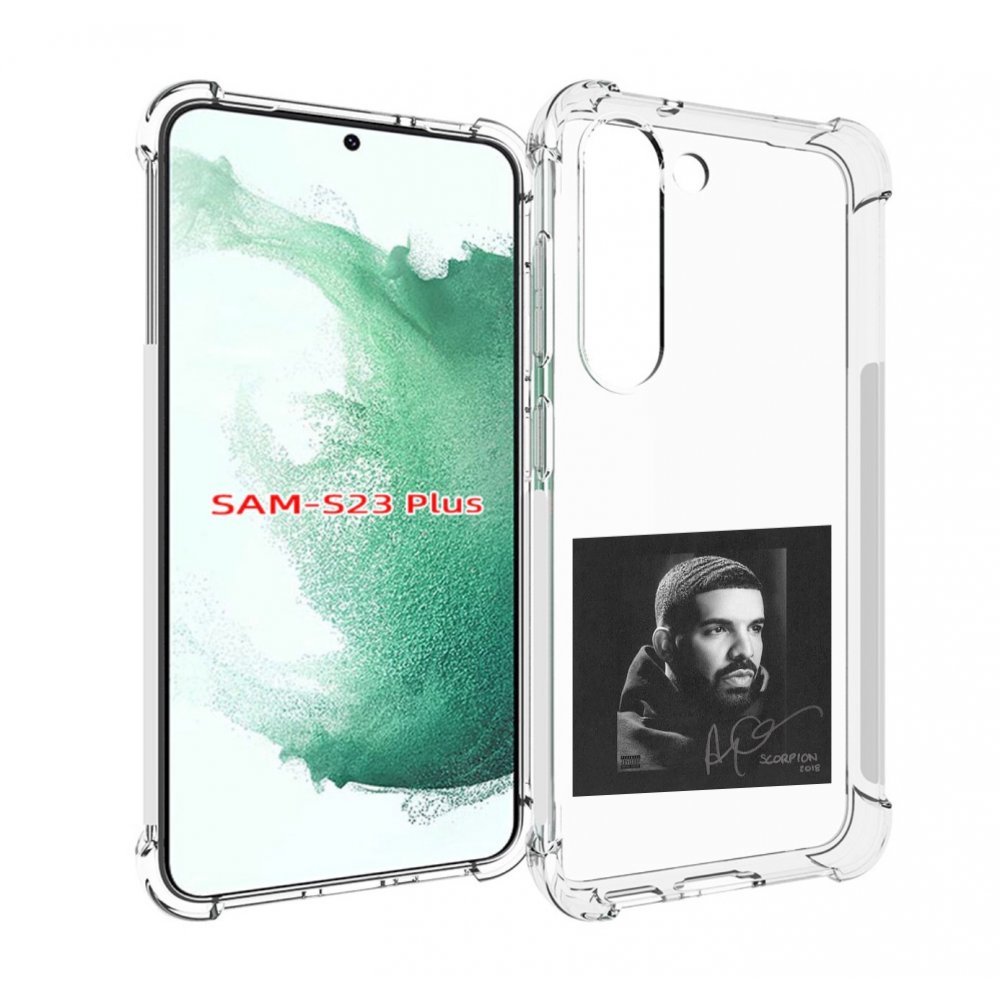 

Чехол MyPads Drake - Scorpion для Samsung Galaxy S23 Plus +, Прозрачный, Tocco