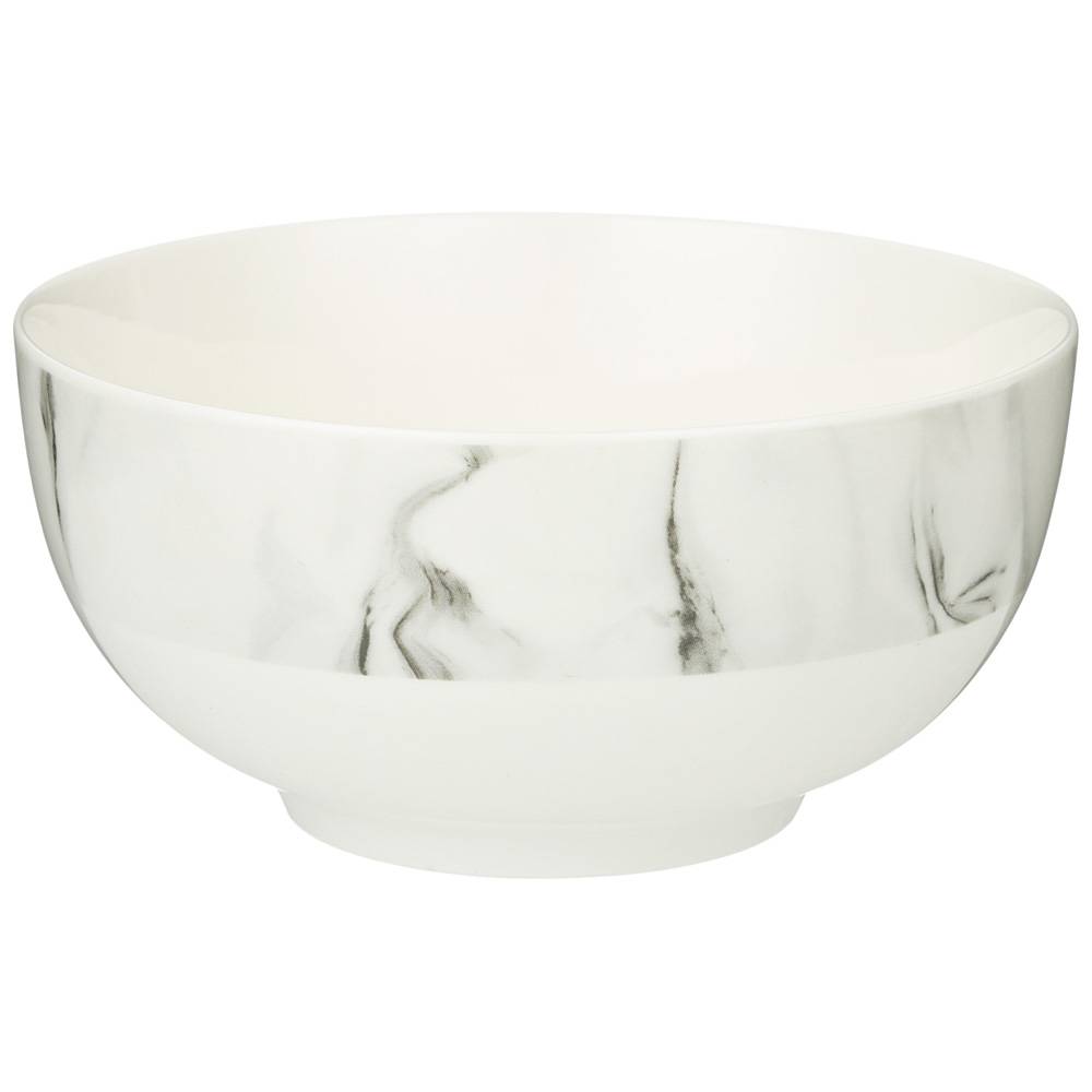 фото Тарелка суповая lefard bianco marble 14*6,8см 600мл