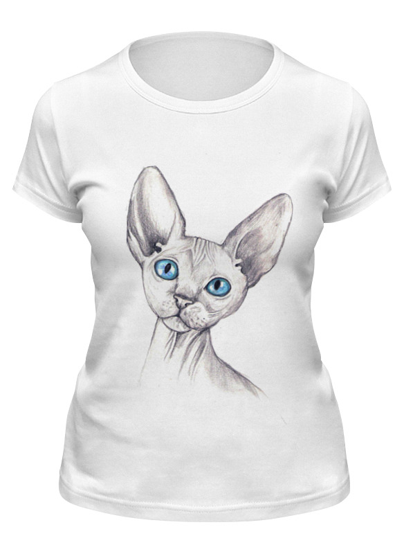 

Футболка женская Printio Cats белая 2XL, Белый, Cats
