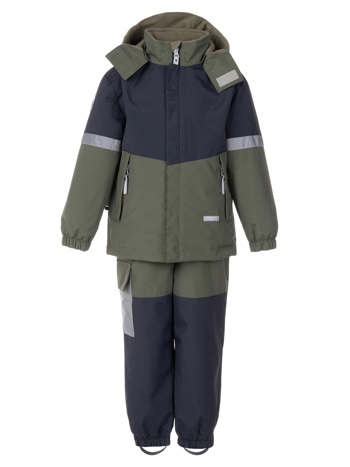 

Комплект верхней одежды KERRY DRAKE K24036, 330-хаки,графит, 122, Хаки;серый, DRAKE K24036