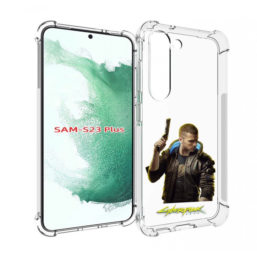 

Чехол MyPads Cyberpunk-2077 для Samsung Galaxy S23 Plus +, Прозрачный, Tocco