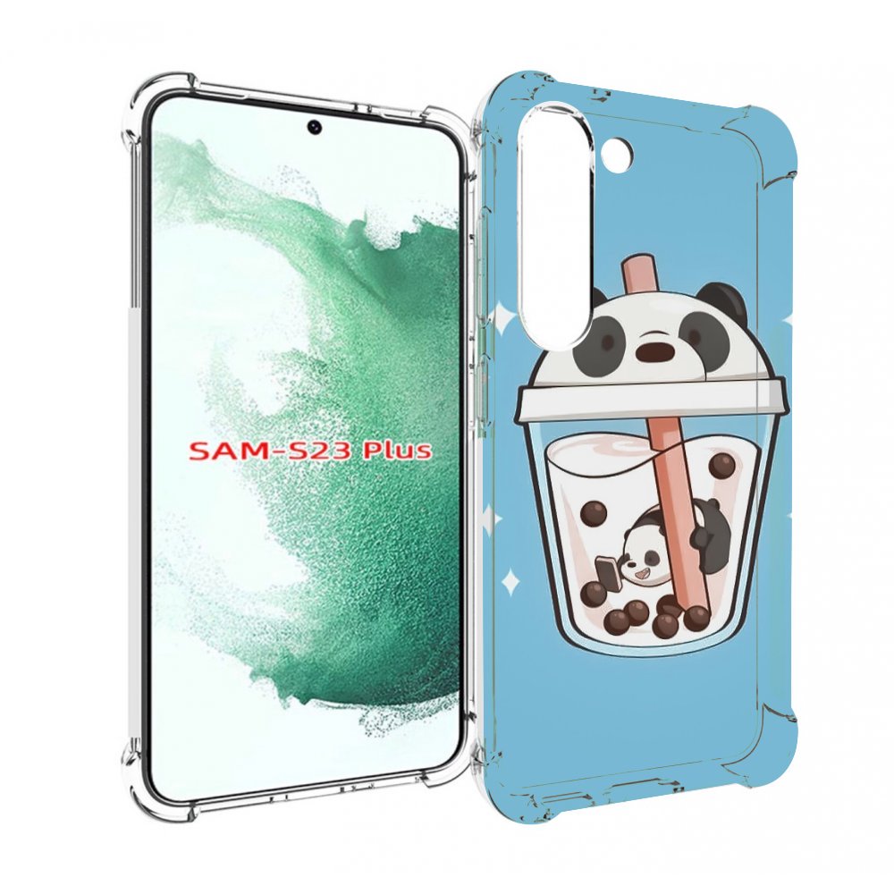 

Чехол MyPads Bubble tea для Samsung Galaxy S23 Plus +, Прозрачный, Tocco