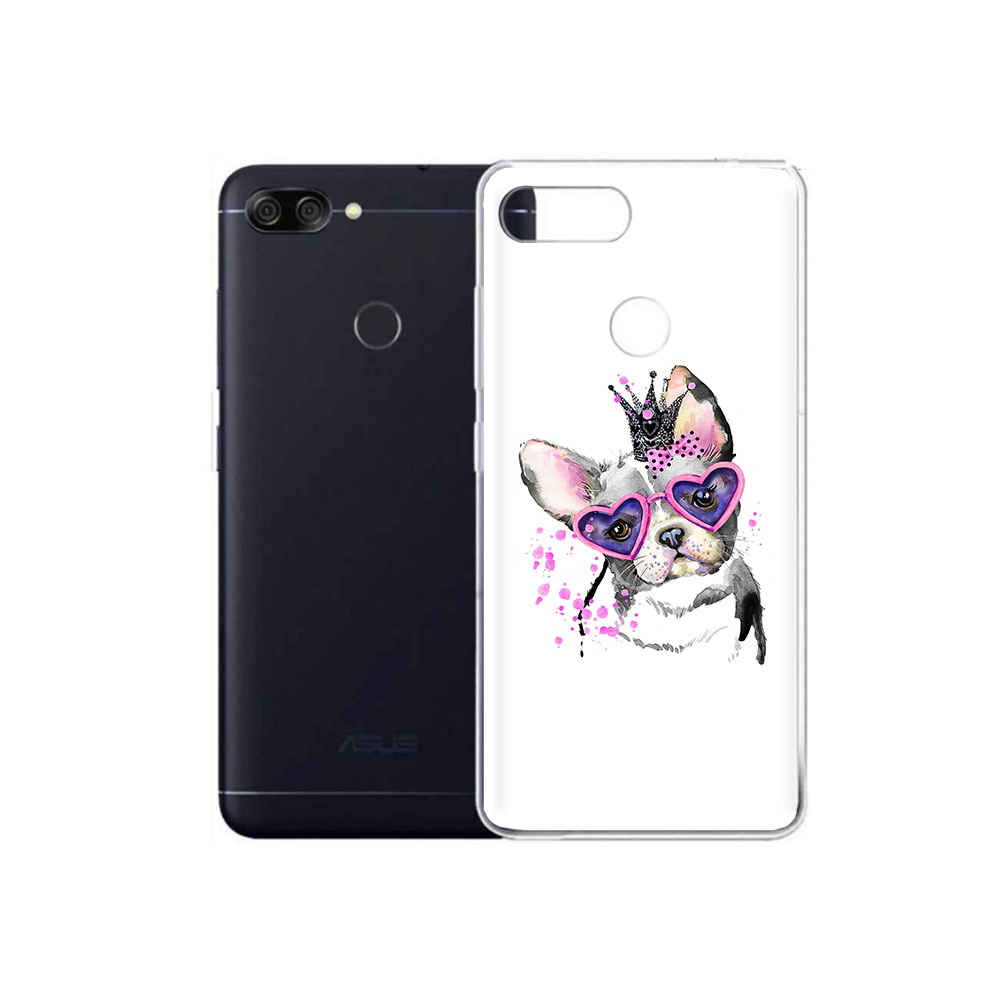 

Чехол MyPads Tocco для Asus ZenFone Max Plus M1 (ZB570TL) принцесса, Прозрачный, Tocco