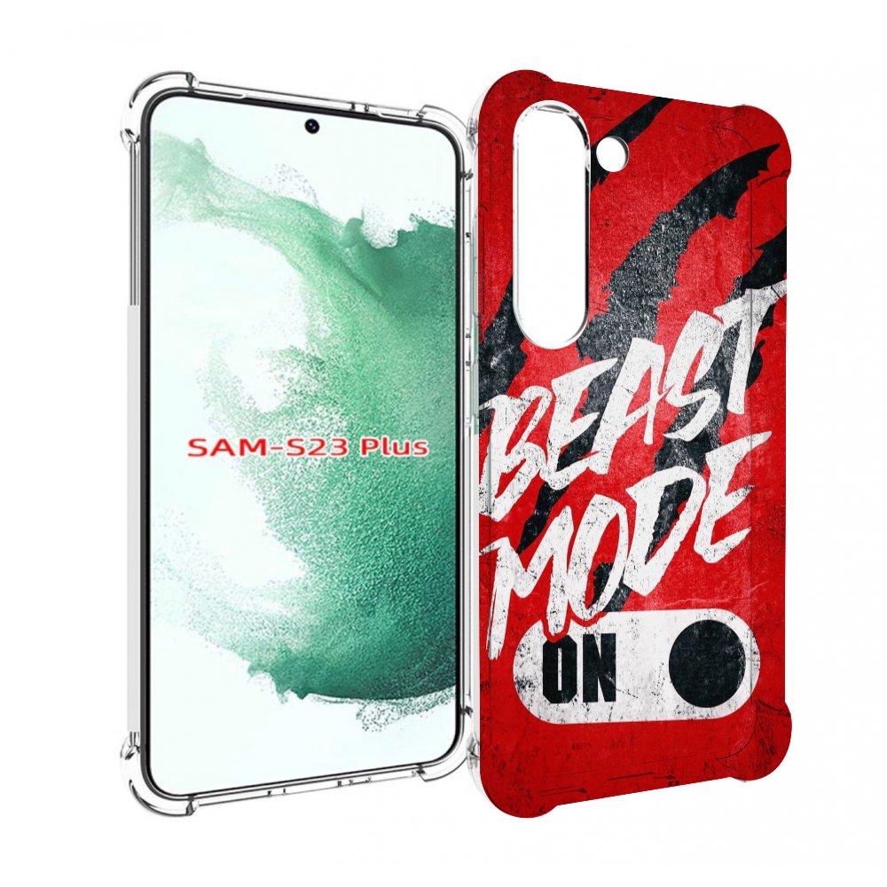 

Чехол MyPads BEAST inside You для Samsung Galaxy S23 Plus +, Прозрачный, Tocco
