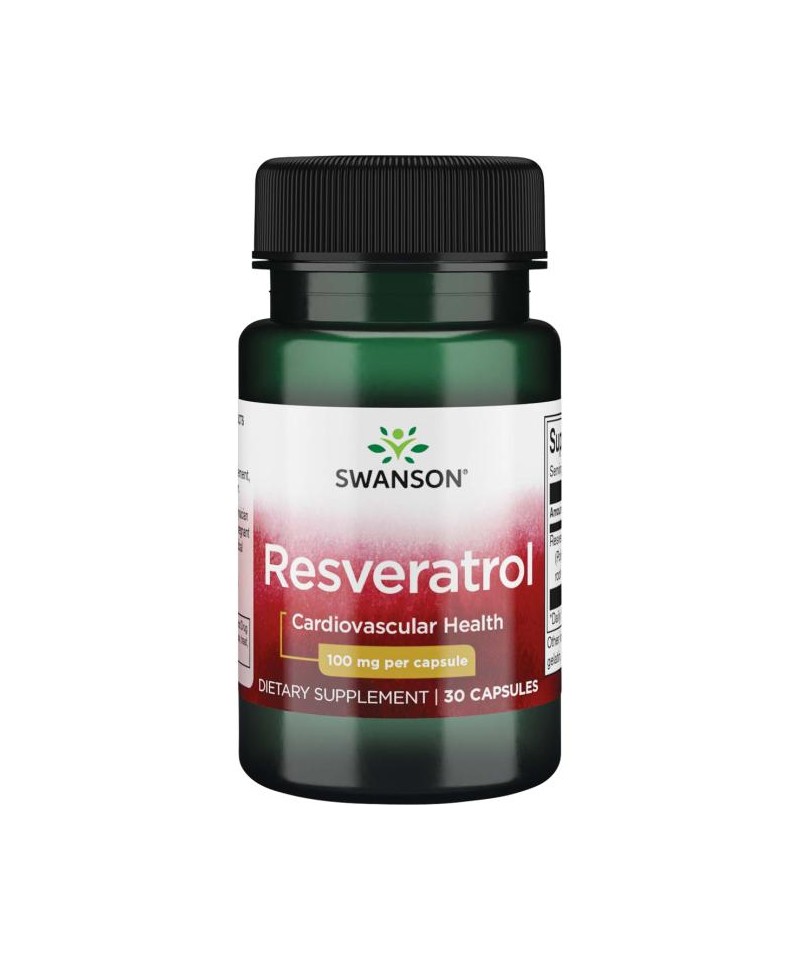 

Swanson Resveratrol 100 mg 30 Caps, Resveratrol 100 mg 30 Caps