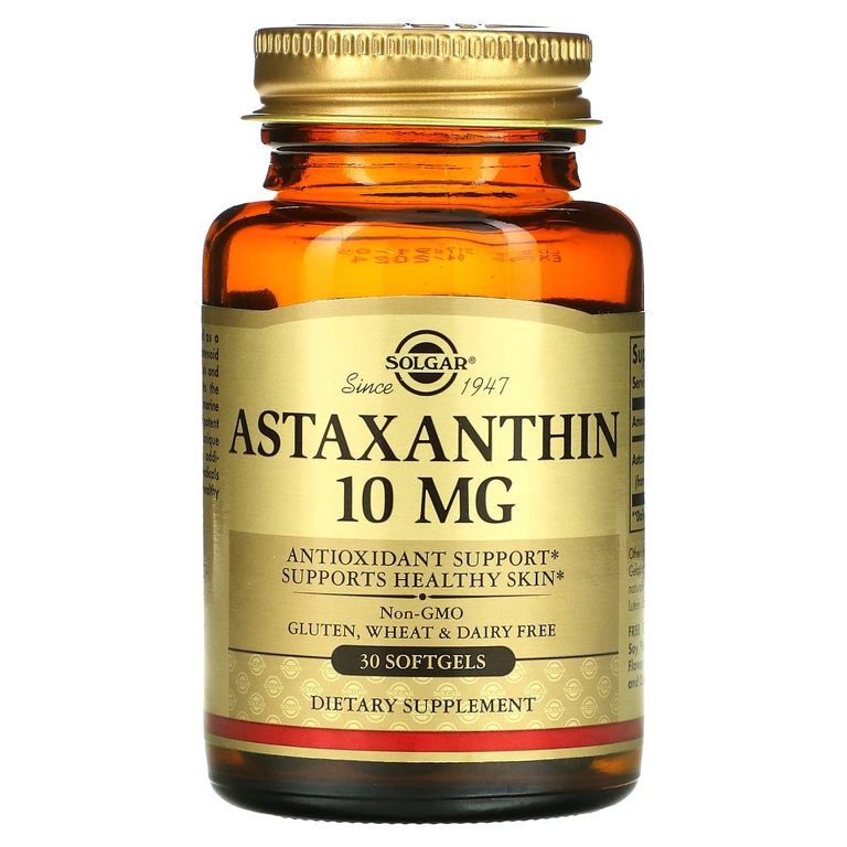 

Solgar Astaxanthin 10 mg Softgels 30, Astaxanthin 10 mg Softgels 30