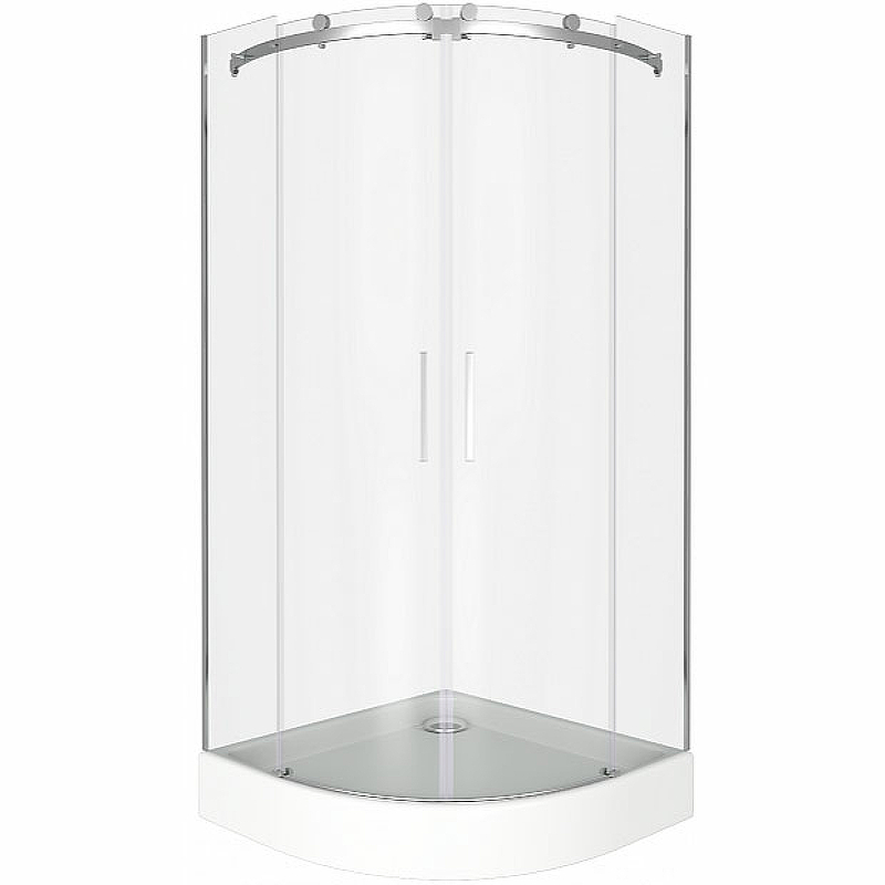

Душевой уголок Good Door Galaxy R-TD-90-C-CH 90х90 профиль Хром стекло прозрачное