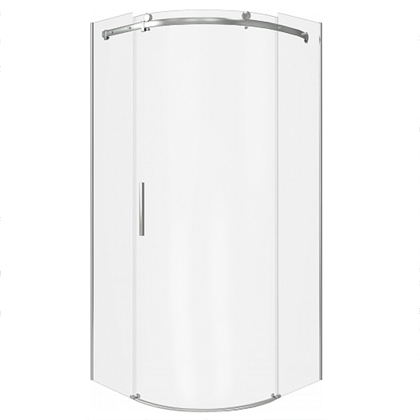 фото Душевой уголок good door galaxy r-100-c-ch 100x100 профиль хром стекло прозрачное