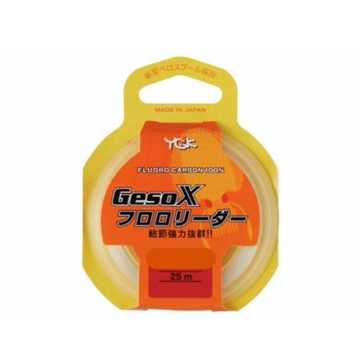 

Флюорокарбон YGK Geso X leader 25м #2.5/0.26 mm, Прозрачный, Geso X leader