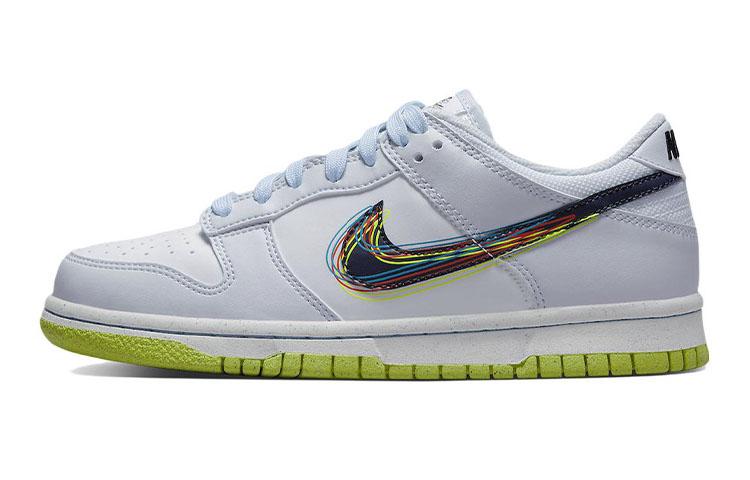 

Кеды унисекс Nike Dunk Low 3D GS серые 38 EU, Серый, Dunk Low 3D GS