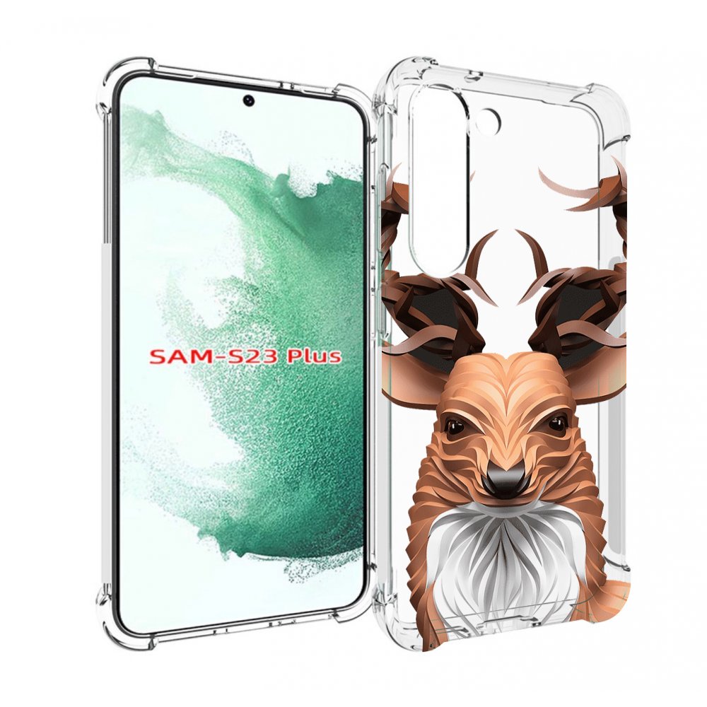 

Чехол MyPads 3D-олень для Samsung Galaxy S23 Plus +, Прозрачный, Tocco