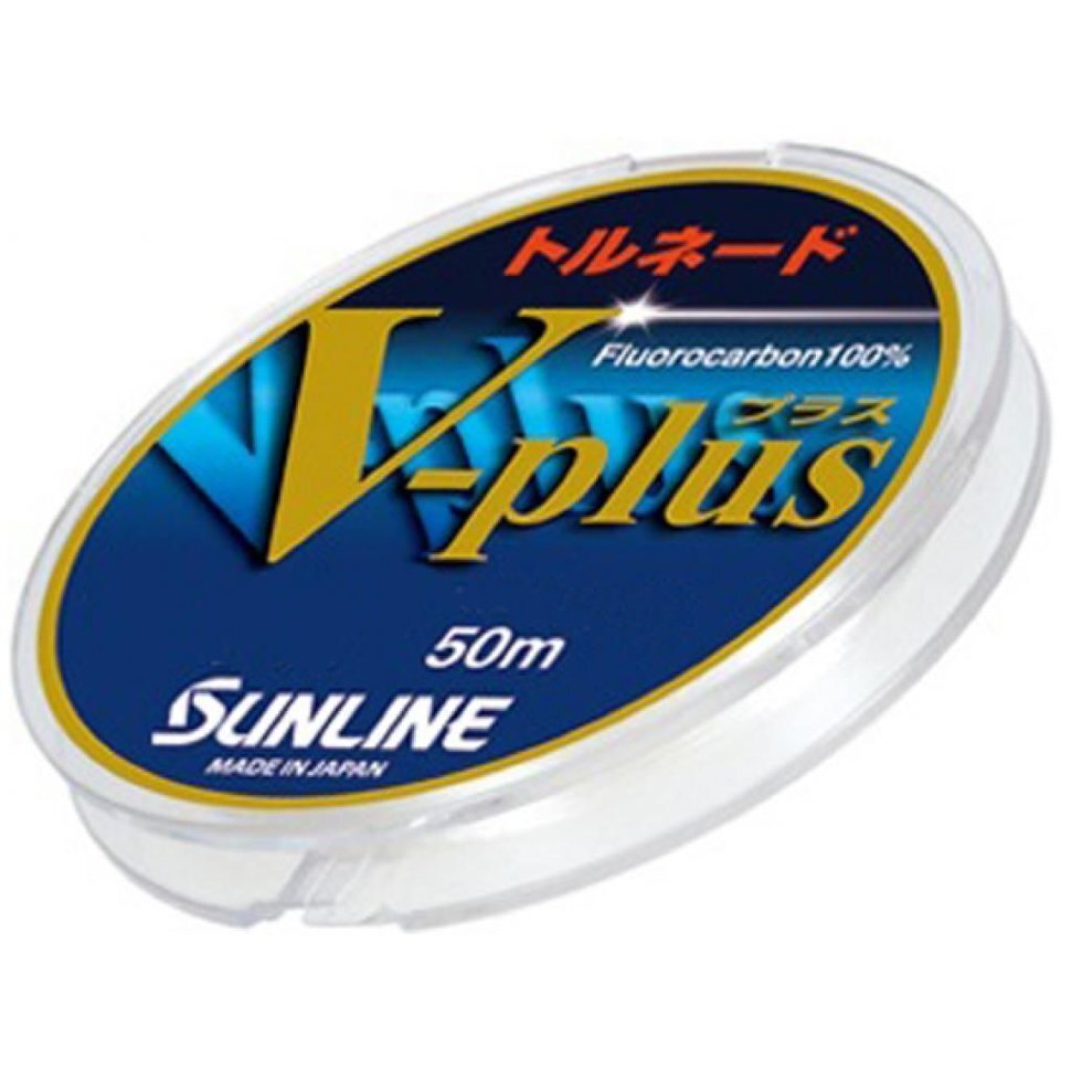 

Флюорокарбон Sunline V-Plus 50m (0.19mm 2.5kg), Прозрачный, V-Plus