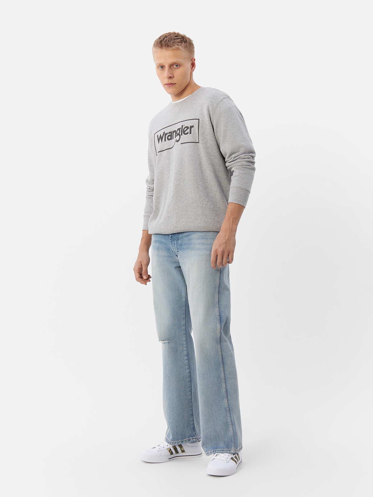 

Джинсы мужские Wrangler W16FEI180 голубые 30/34, Голубой, W16FEI