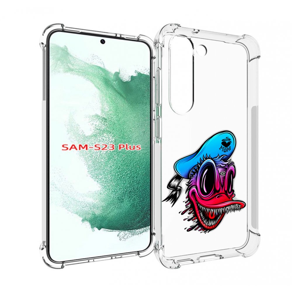 

Чехол MyPads Дональд для Samsung Galaxy S23 Plus +, Прозрачный, Tocco
