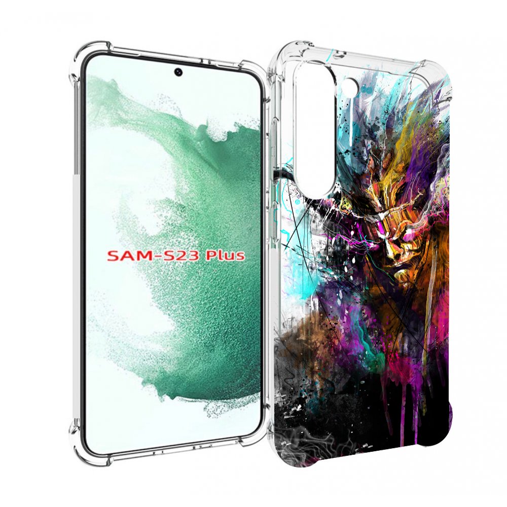 

Чехол MyPads яркий дьявол для Samsung Galaxy S23 Plus +, Прозрачный, Tocco