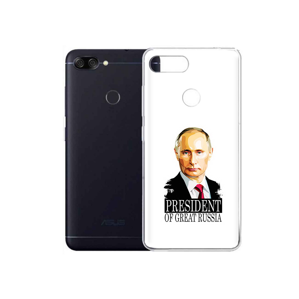

Чехол MyPads Tocco для Asus ZenFone Max Plus M1 (ZB570TL) Володька, Прозрачный, Tocco