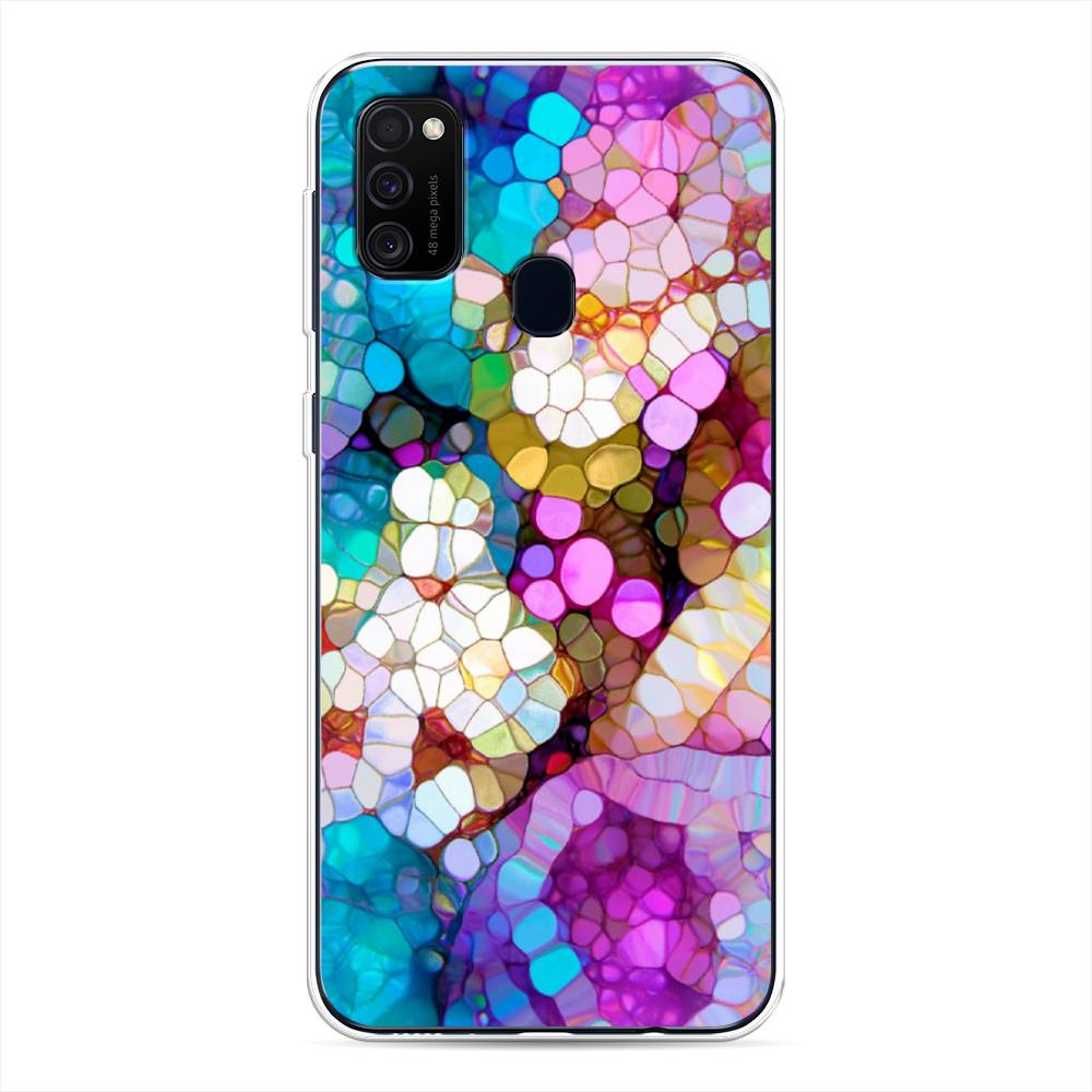 

Чехол Awog на Samsung Galaxy M30s/M21 "Калейдоскоп", 29850-3