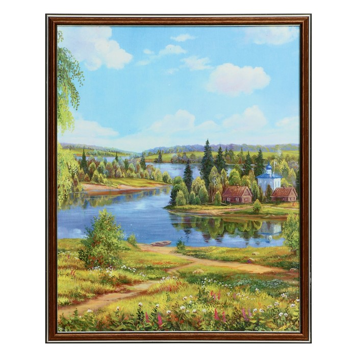 

Картина Остров 50х40 (43х53) см