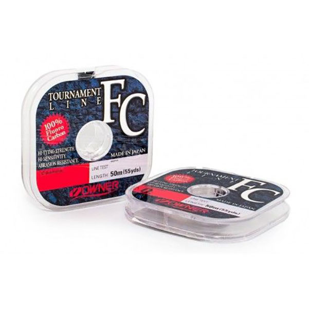 

Флюорокарбон Owner Tournament FC line 50м 0.290 mm, Прозрачный, Tournament FC Line