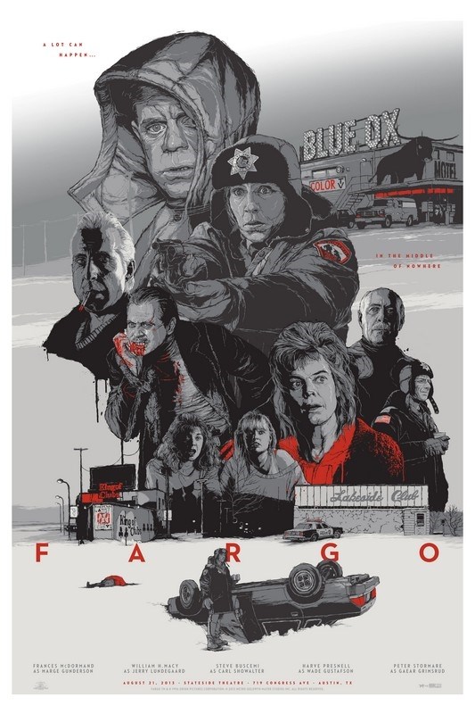 

Постер к фильму "Фарго" (Fargo) A4