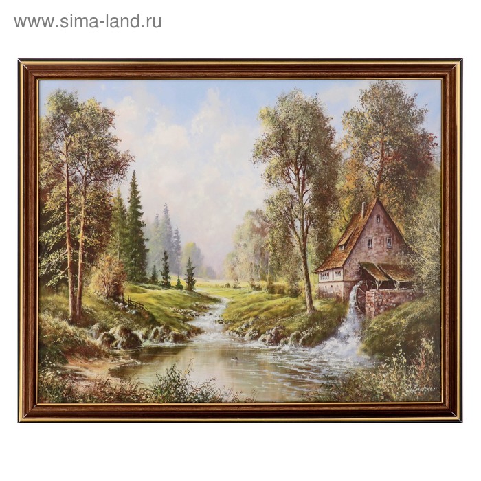 

Картина Начало реки 35х28 (38х31) см