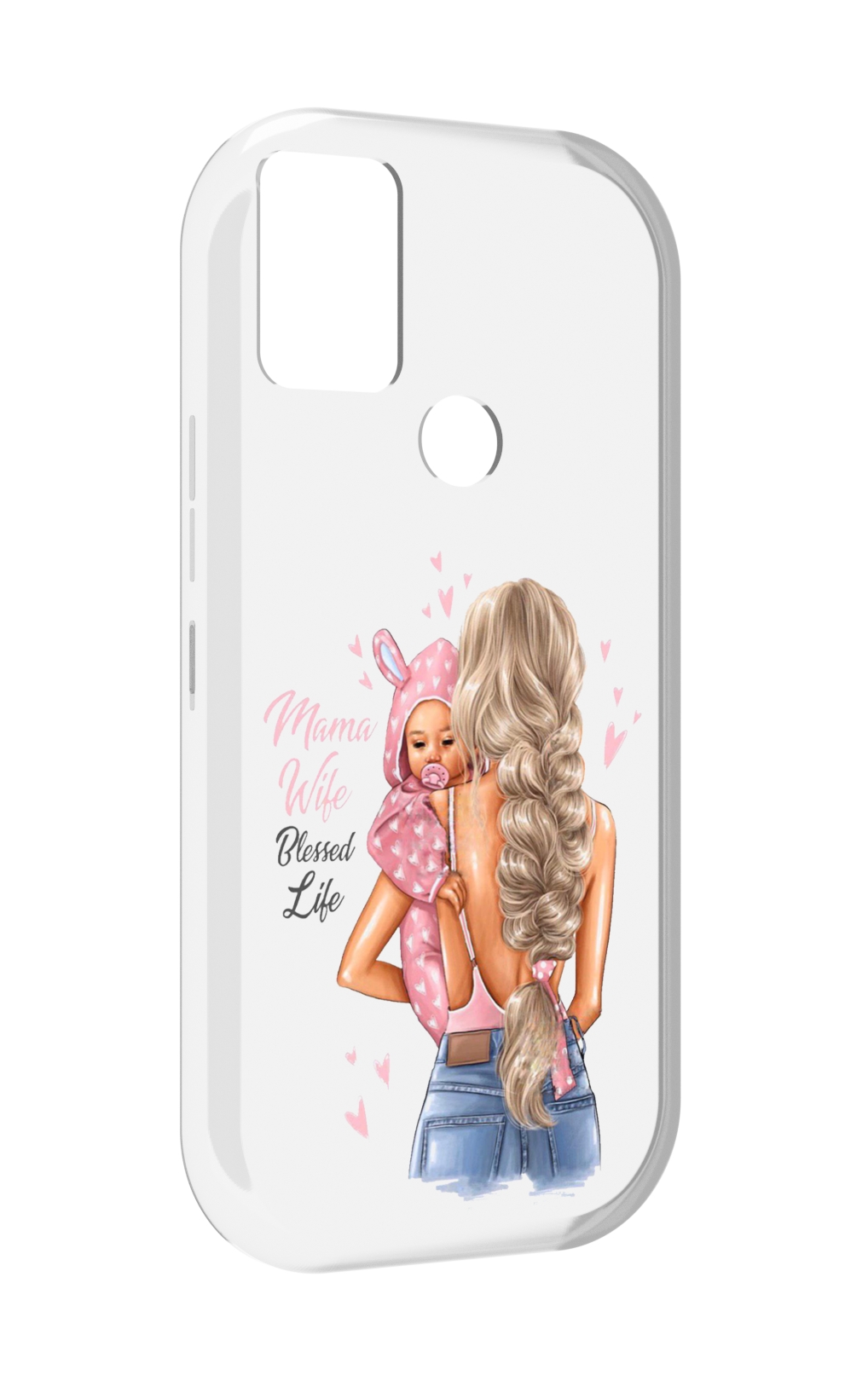 

Чехол MyPads Mama-wibe для UMIDIGI A9, Прозрачный, Tocco