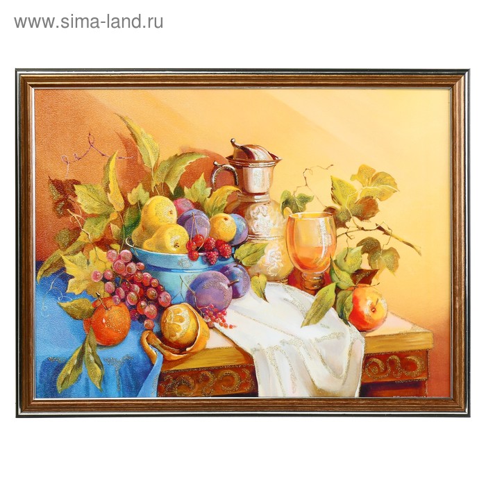 

Картина Натюрморт с фруктами 33х43 см