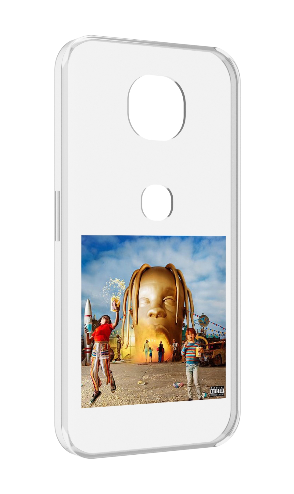 

Чехол MyPads Travis Scott - Astroworld для Motorola Moto G5S (XT1799-2), Прозрачный, Tocco