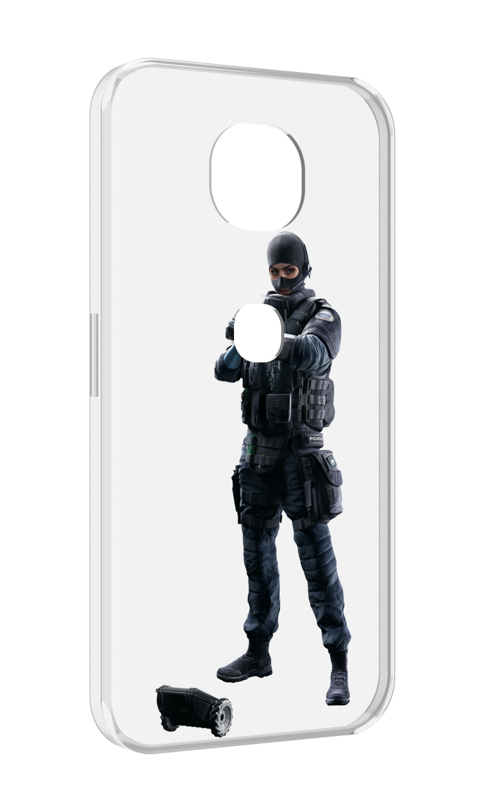 

Чехол MyPads Tom-Clancy's-Rainbow-Six-1 для Motorola Moto G5S (XT1799-2), Прозрачный, Tocco
