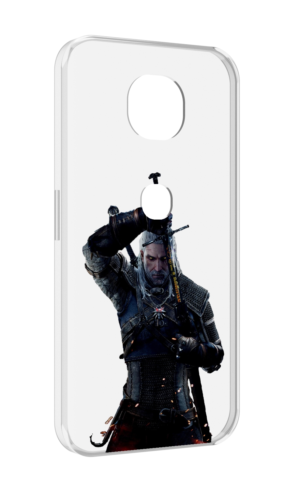 

Чехол MyPads The-Witcher-3-Ведьмак для Motorola Moto G5S (XT1799-2), Прозрачный, Tocco