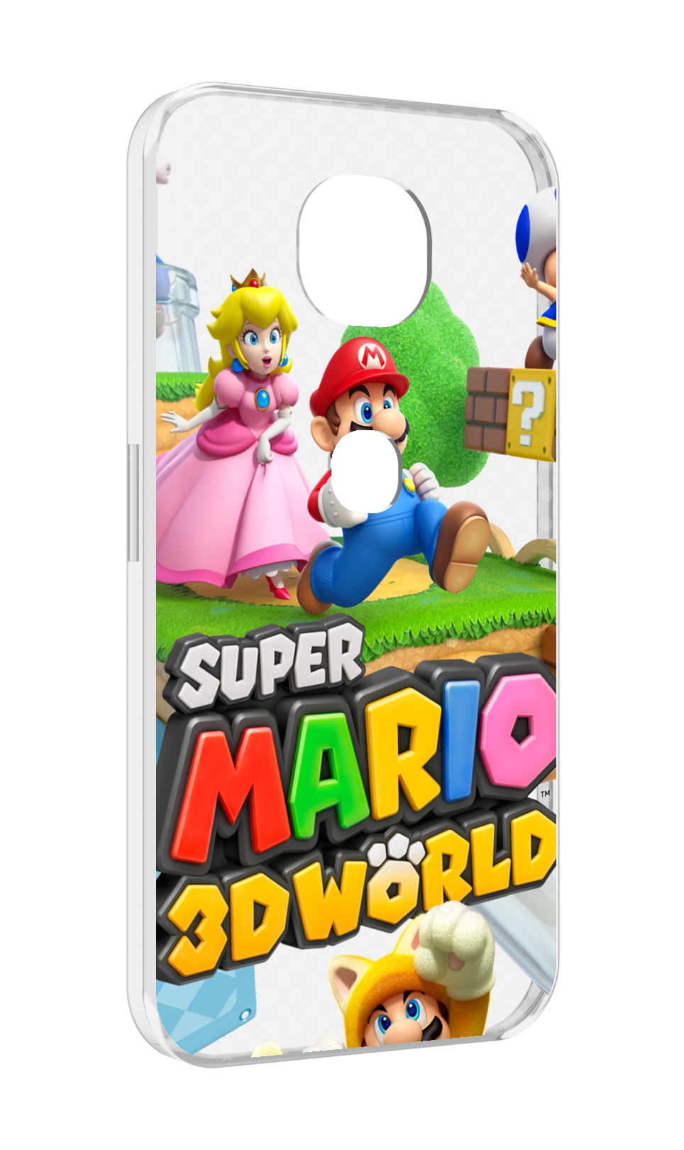 

Чехол MyPads Super Mario 3D World для Motorola Moto G5S (XT1799-2), Прозрачный, Tocco