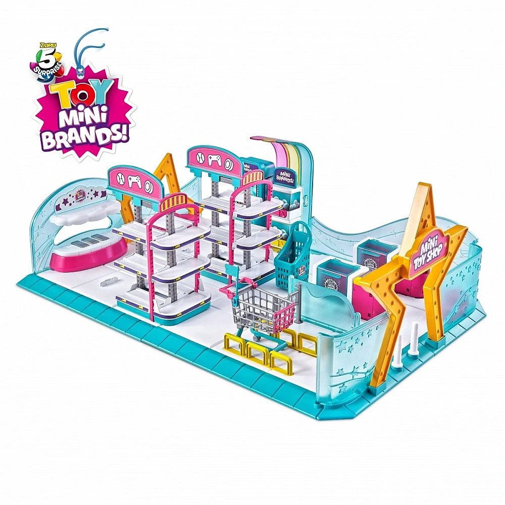 Игровой набор Zuru 5 Surprise Mini Toy Shop 77153 набор полок с крючками лофт 2 полки 350×100×35 мм 350×100×80 мм